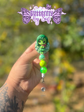 Load image into Gallery viewer, Disgust themed badge reel ( 360 swivel clip )