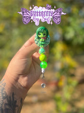 Load image into Gallery viewer, Disgust themed badge reel ( 360 swivel clip )