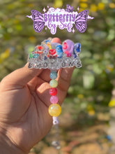 Load image into Gallery viewer, Emotions Inside Out themed badge reel ( 360 Swivel Clip )