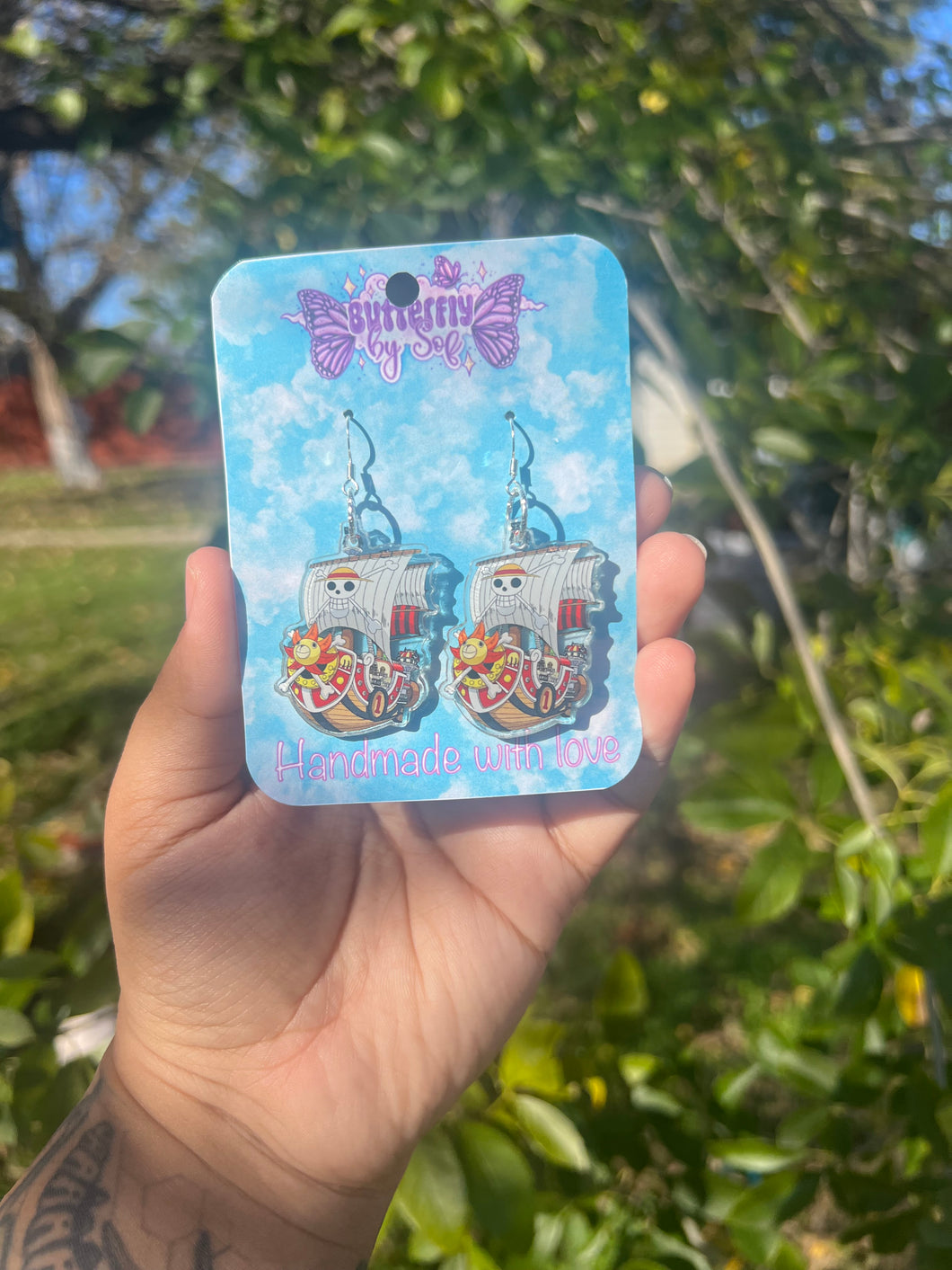 Thousand Sunny earrings