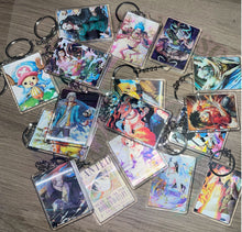 Load image into Gallery viewer, 3D anime keychain