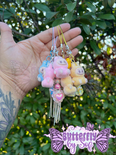 Labubu bag charm