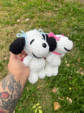Load image into Gallery viewer, Snoopy crochet plushie
