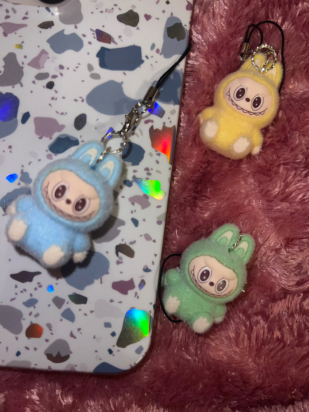 Labubu phone charm