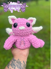 Load image into Gallery viewer, Moth Crochet Plushie / Moth Stash Jar