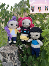 Load image into Gallery viewer, Hunt/x Crochet Dolls Huntrix Inspired