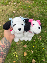 Load image into Gallery viewer, Snoopy crochet plushie