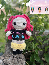 Load image into Gallery viewer, Hunt/x Crochet Dolls Huntrix Inspired
