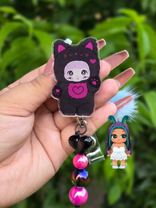 Nommi trinket badge reel