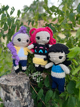 Load image into Gallery viewer, Hunt/x Crochet Dolls Huntrix Inspired