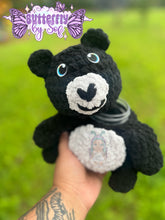 Load image into Gallery viewer, Crochet Bear Plushie / Crochet Stash Jar