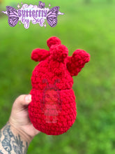 Load image into Gallery viewer, Anatomical Heart Plushie / Anatomical Heart Stash Jar
