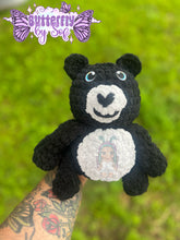 Load image into Gallery viewer, Crochet Bear Plushie / Crochet Stash Jar