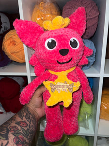 Pinkfong crochet doll